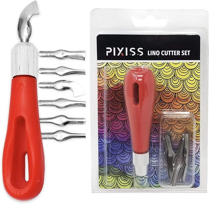Rubber Block Stamp Carving Blocks Stamp Making Kit - Image 4