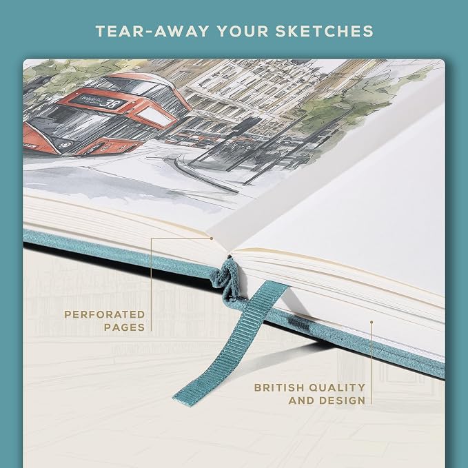Beechmore Books A4 Mixed Media Sketchbook - Image 6