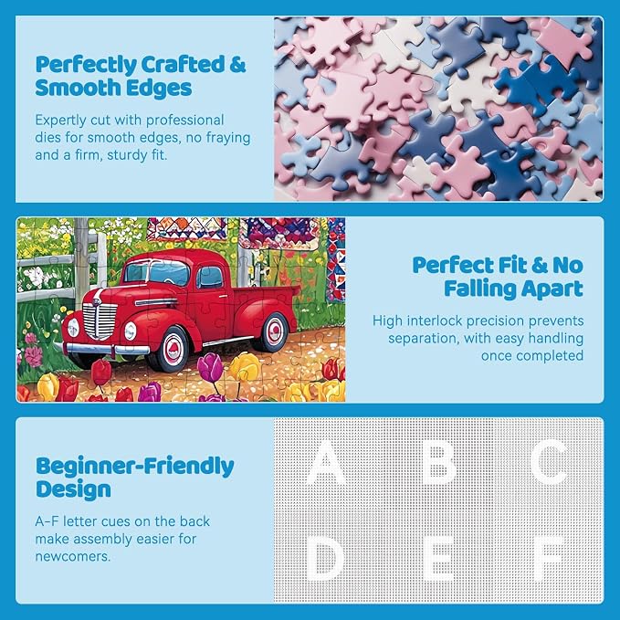 300 Piece Jigsaw Puzzle for Adults – Farmyard Delight - Image 4