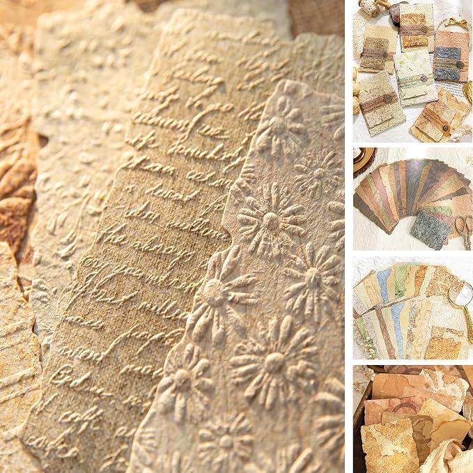 168Pcs Textured Scrapbook Paper Kit by K+Kattone