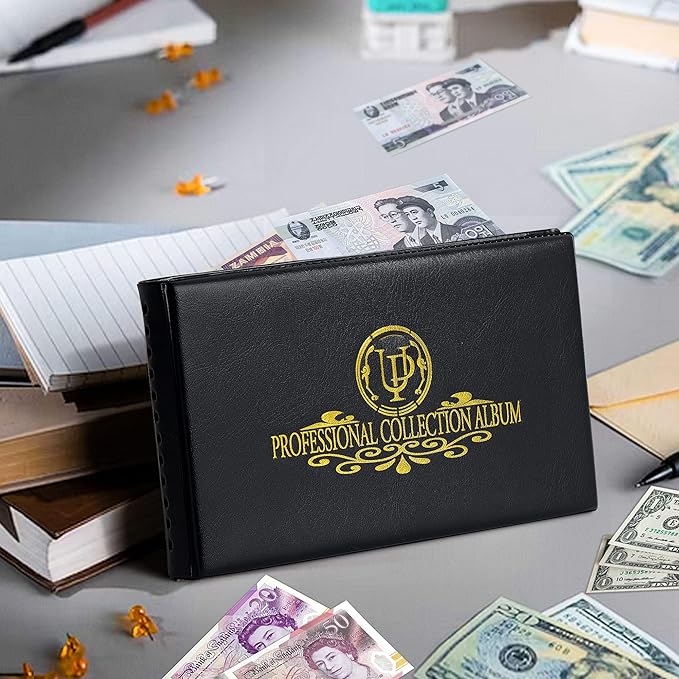 40 Pockets Banknote Currency Collecting Album - Image 7