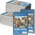 Jexine 20 Pcs 5.5'' x 8.5'' Top Spiral Bound Sketch Book 30 Sheet Each by Jexine