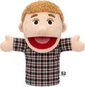 Family Hand Puppets for Kids, Includes Grandpa, Son by LOMTRATS