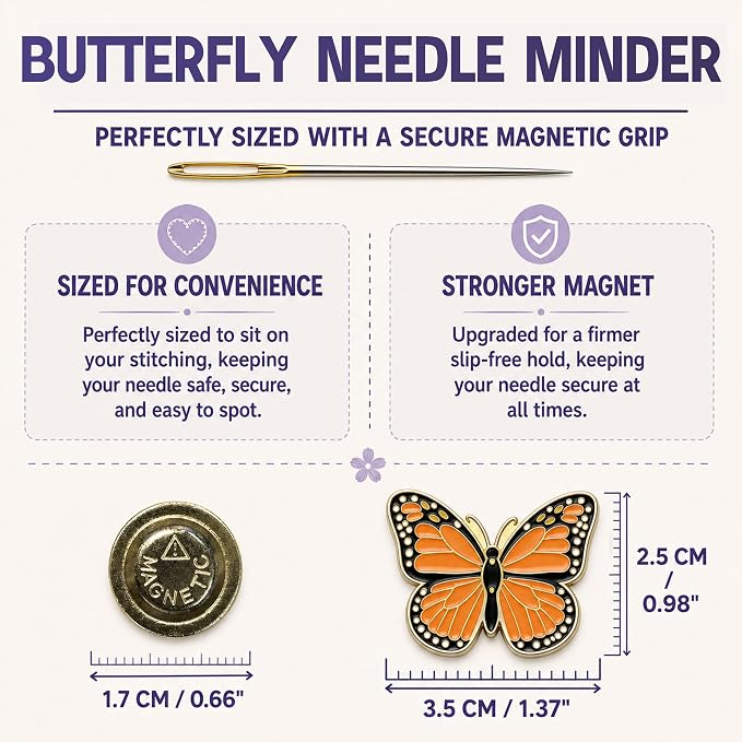 The Quilted Bear Needle Minder - Image 2