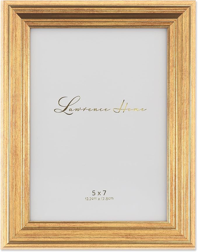 Lawrence Frames Sutter Burnished Picture Frame, 5 by 7-Inch by LawrenceFrames