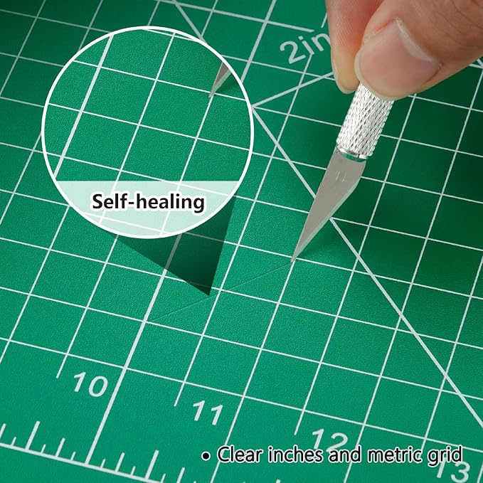 WorkLion Large self healing cutting mat: 47''x23'' Double-Sided Craft Cutting - Image 5