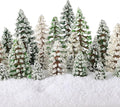 Skylety 35 Pieces Model Trees 6.3-1.2 Inch Mixed Miniature Trees Diorama by Skylety