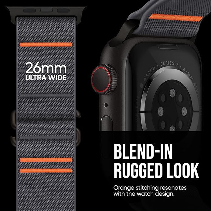 Suitisbest Sport Bands Compatible with Apple Watch Ultra Band 49mm 46mm 45mm 44mm 42mm 38mm 40mm 41mm Men Women, Stretchy Nylon Sport Loop Strap with S-Hook for iWatch Series 10 Ultra SE 9 8 7 6 5 4 3