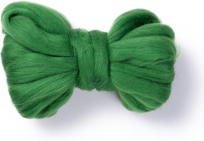 Natural Wool roving, 2 OZ. Best Wool by Kondoosnaturalfibers