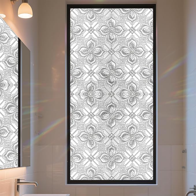 Stained Glass Window Privacy Film Static Cling - Image 4