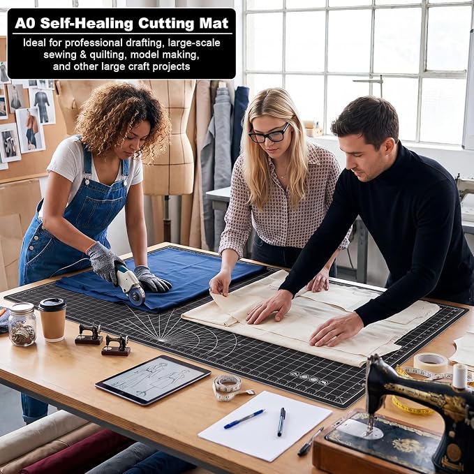 Pangda 36 x 48 in Large Self Healing Cutting Mat Extra Thick Double Sided - Image 4