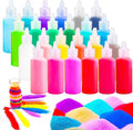 Niurewan 24 PCS Art Sand, 1.25oz Bottles, DIY Sand Arts and Crafts Kit by Niurewan
