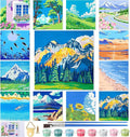 Nezyo 12 Sets Paint by Numbers Kit by Nezyo