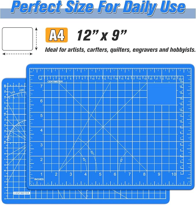 DIYSELF Cutting Mat 9in×12in, Cutting Mats - Image 2