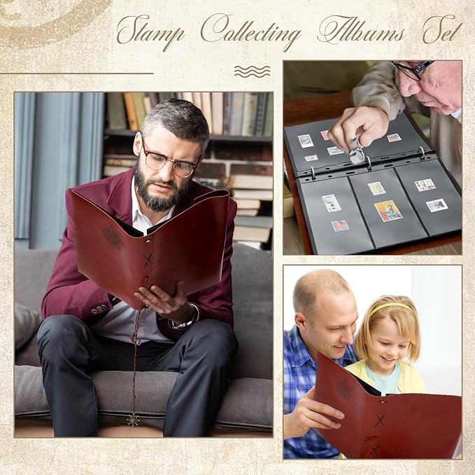 Stamp Collecting Album Binder Kit - Image 5