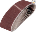 HARFINGTON 4 x 36 Inch Sanding Belts, 2 Pcs 60 Grits Aluminum Oxide Abrasive Belt Sander File Belt for Woodworking, Metal Polishing, Knife Sharpener