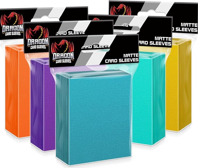 500 Count Card Sleeves Toploaders by Homthy