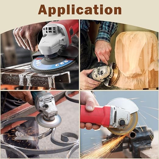 5PCS Angle Grinder Wood Carving Disc Set - Image 6
