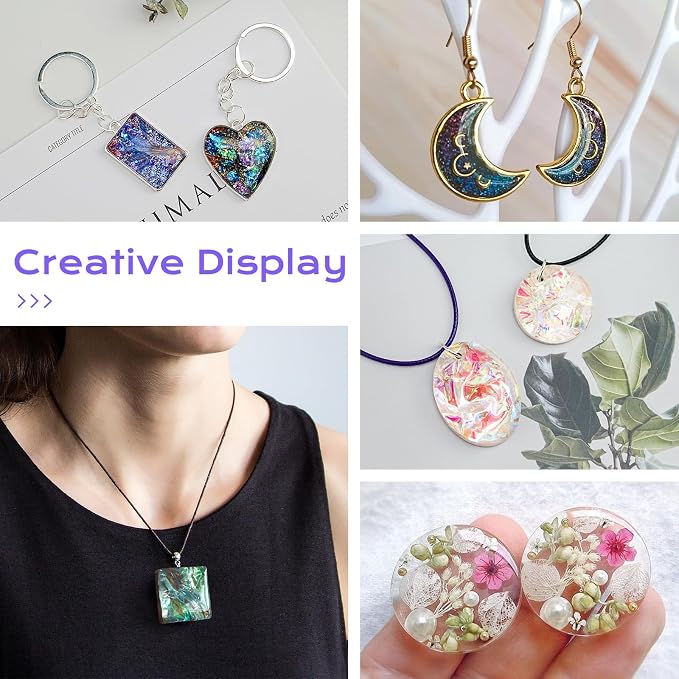 HeyClear UV Resin Molds Jewelry Making Kit - Image 6