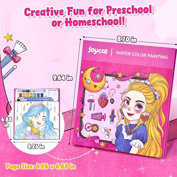 JoyCat Paint with Water Coloring Books - Image 5