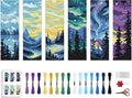 ACRNIGHEET 6PCS Cross Stitch Bookmark Kit by ACRNIGHEET