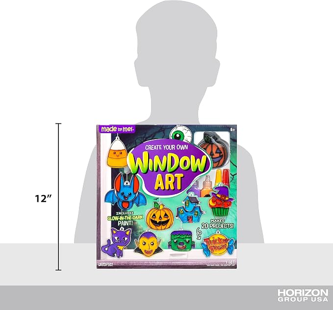 Made By Me Create Your Own Halloween Window Art by Horizon Group USA, Make 20 - Image 7