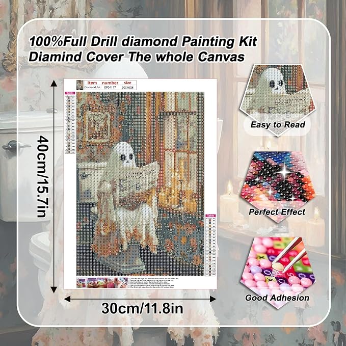 VeGuude Halloween Diamond Art Kits - Image 3
