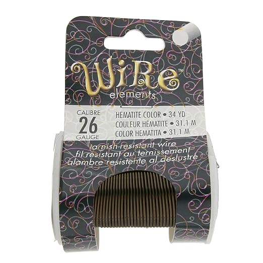 The Beadsmith Wire Elements 26-Gauge Lacquered Tarnish-Resistant Copper Wire - Image 7