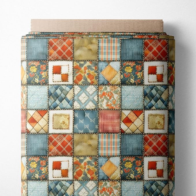 100% Cotton Fabric by the Yard – Turkish Quality Quilting & Sewing Fabric by FabricsTown