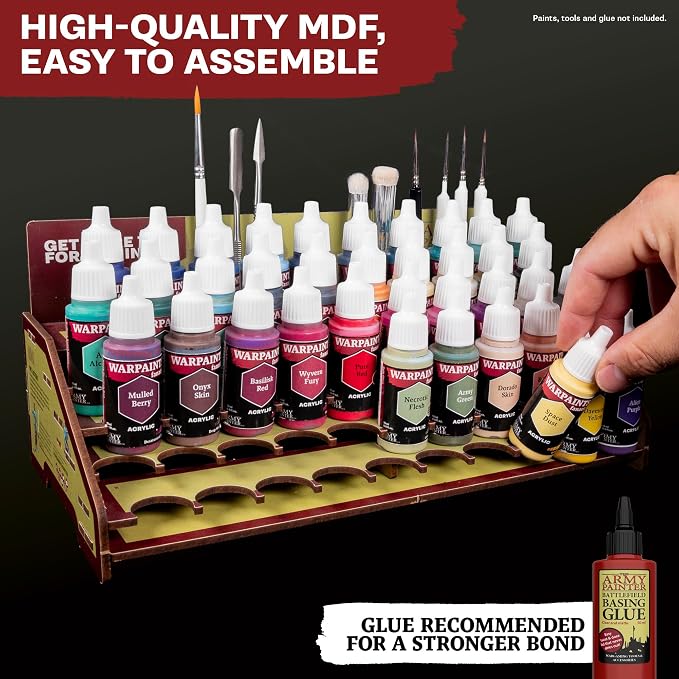 The Army Painter, Paint Station, porta colori per 50 flaconi | Per Warpaints - Image 4