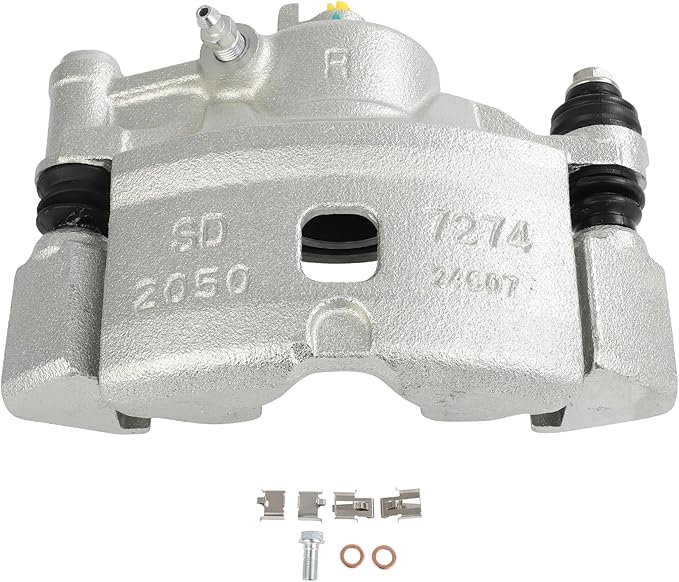 SCITOO Front Right Brake Caliper With Bracket 19B1379 Compatible For Honda For Civic 1990-2000,For Honda For Civic del Sol 1993-1997,For Honda For CRX 1990-1991