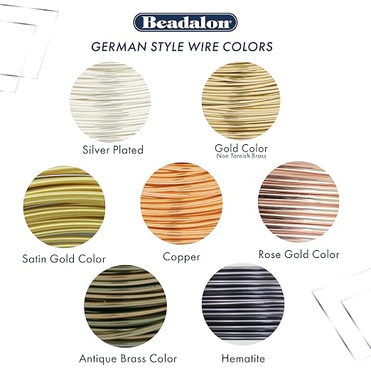 Beadalon German Style Wrapping Wire, 21 Gauge, 64 ft - Image 3