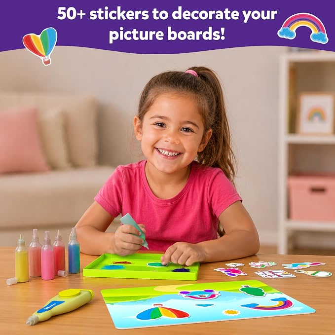 Skillmatics Sand Art – Mess-Controlled Unicorn & Princess Craft Activity | DIY - Image 6