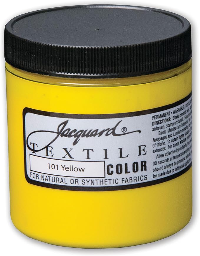Jacquard Textile Color Yellow by Jacquard