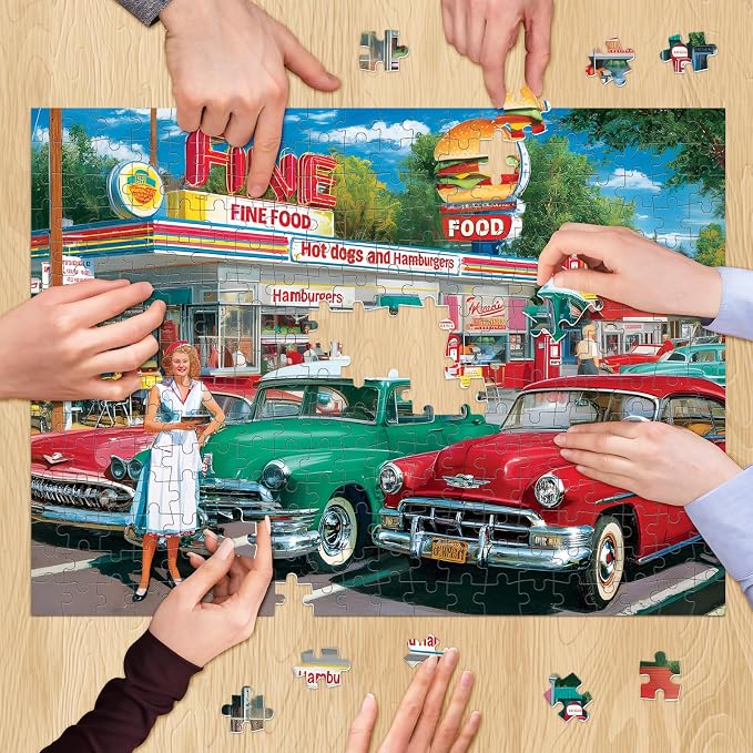 500 Pieces Jigsaw Puzzles, Retro Style 500 piece Puzzles - Image 6