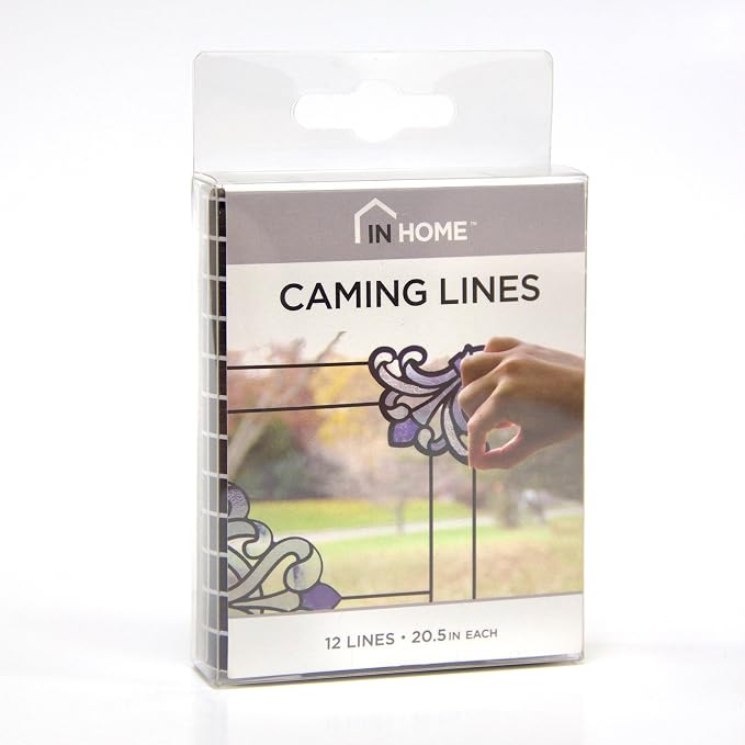 In Home InHome NH2366 Caming Line Stained Glass Decals - Image 3