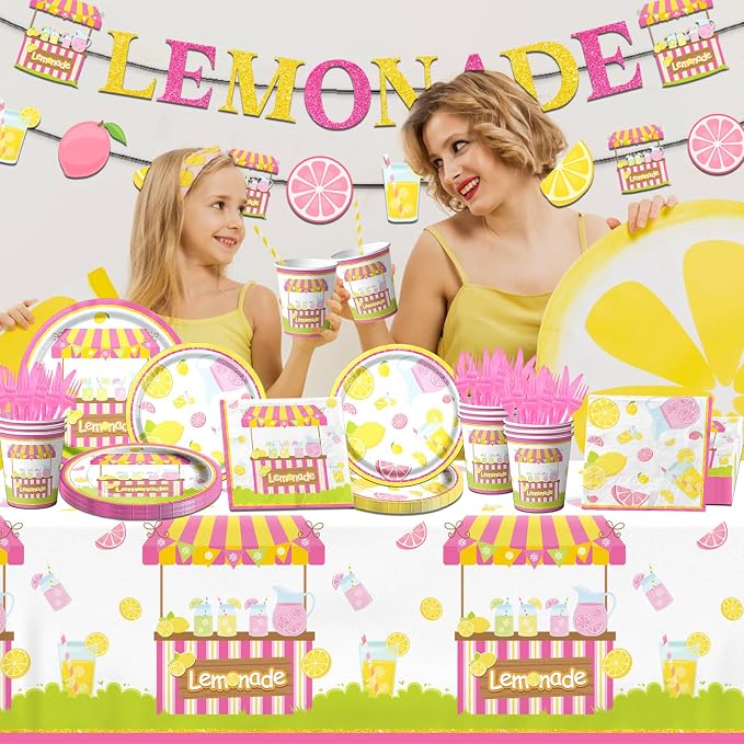 Lemon Party Decorations, Tablecloth - Image 2