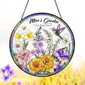 LOVELYPOD Custom Grandma Birth Flowers Stained Glass Sun Catcher, Grandmas by LOVELYPOD