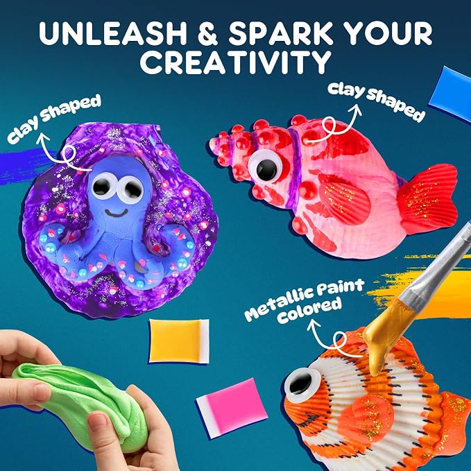 EPUMP Shell Painting Kit for Kids - Image 2