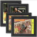 JupDec Sports Magazine Frame 4 Pack, Premium Wood Display Case by JupDec