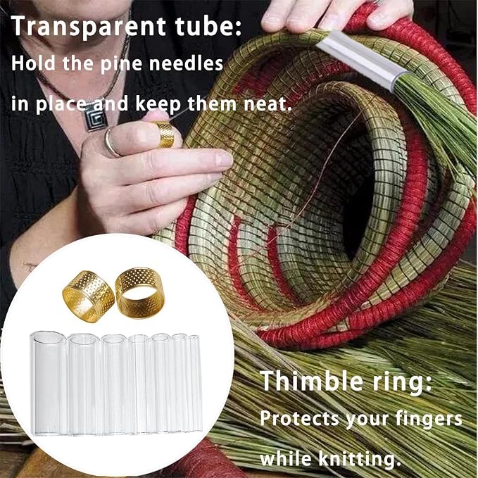 Basket Weaving Tools kit, All-in-One Basket Making Supplies - Image 5