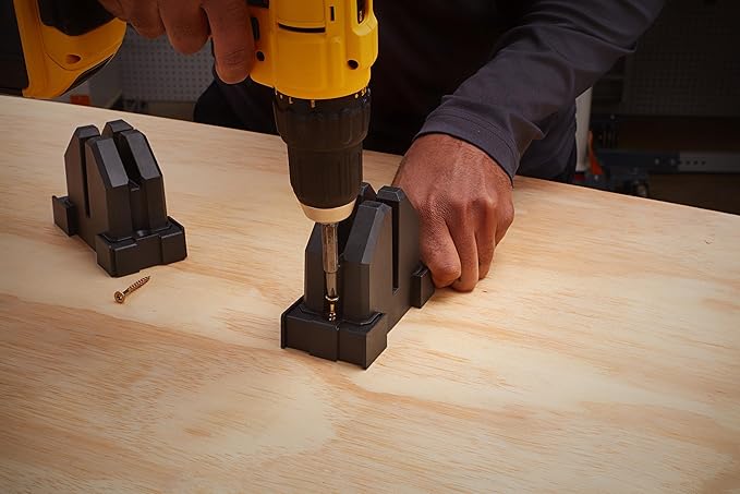BORA 8pc Parallel Clamp Set, Includes 2 x 24" + 2 x 40" Woodworking Clamps with Rock-Solid, Even Pressure + 4 x Parallel Clamp Blocks, 571650