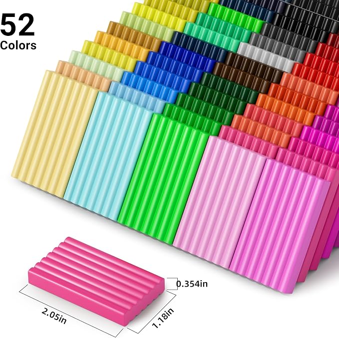 ARTpar 52 Colors Polymer Clay kit，Modeling Clay - Image 2
