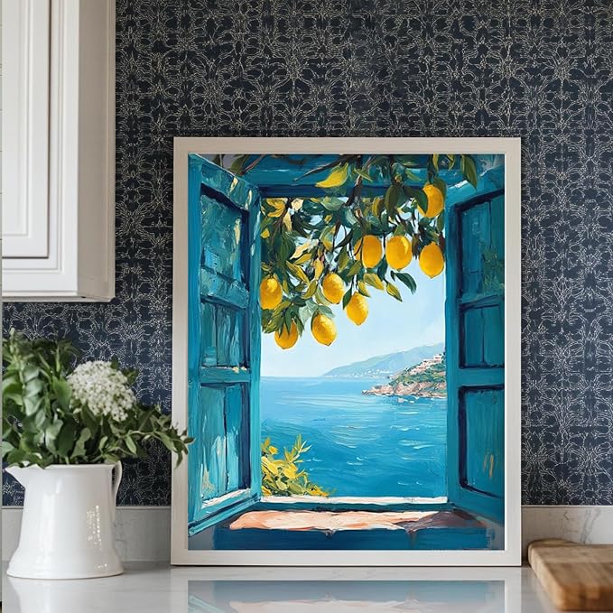 PHANTASYART Lemons Paint by Numbers Kit - Image 2