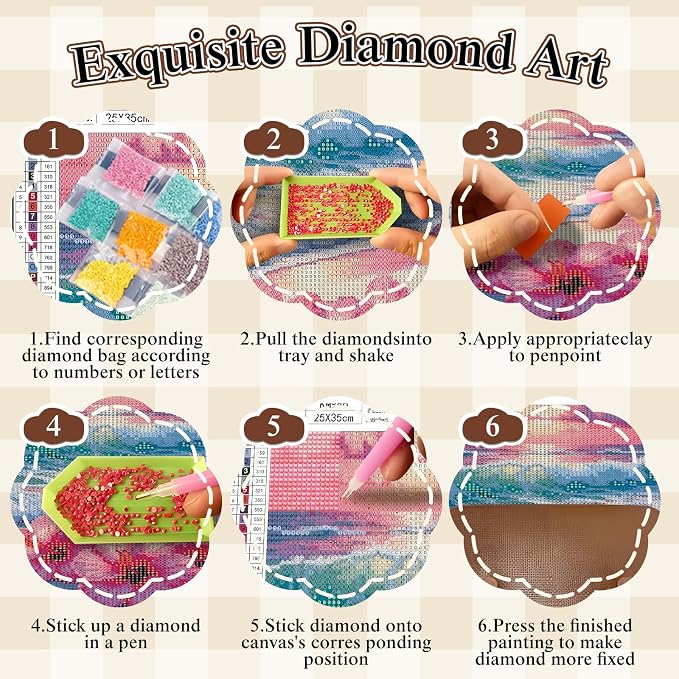 BYGFHLYW 5D Diamond Painting Kits - Image 6