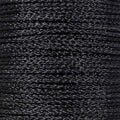 Hollow Braid Polypropylene Rope (1/4 Inch, 100 Feet, Black) - Barrier Rope - Trail Marking, Crowd Control, Golf Courses
