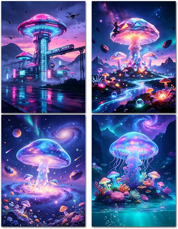 DOZEEZOP 6-Pack Diamond Painting Art Kits by DOZEEZOP