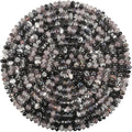 Large Hole Beads Spacer Beads Black Assorted European Craft Big Beads Large by BRACELETMAKINGKIT