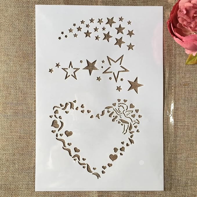 TIAMECH A4 Stars Meteor Stencil - Image 2