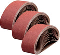 3x18 Inch Sanding Belts, 8 PCS Each of 40 60 80 Grit,24 Pack Aluminum Oxide Sander Belt Craftman Belt Sandpaper